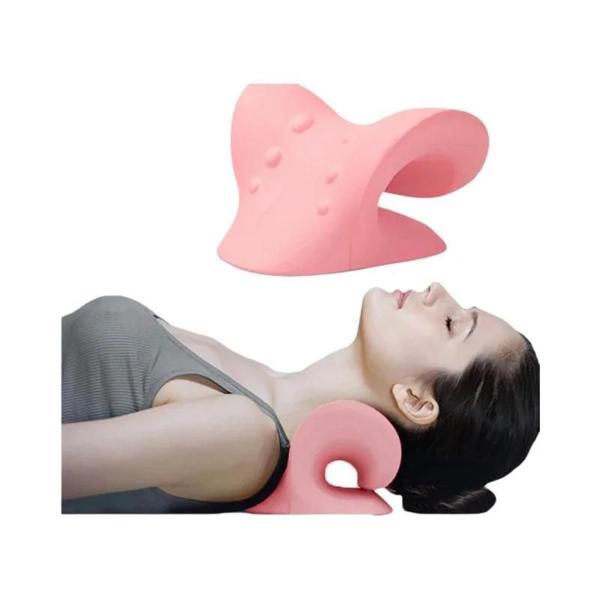 Imagem de Travesseiro de Massagem para Relaxamento do Pescoço, Ombro e Coluna Cervical