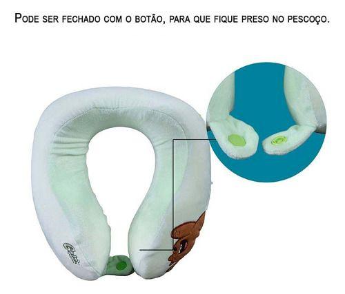 Imagem de Travesseiro de pescoço da coleção urso sem curso - pardo