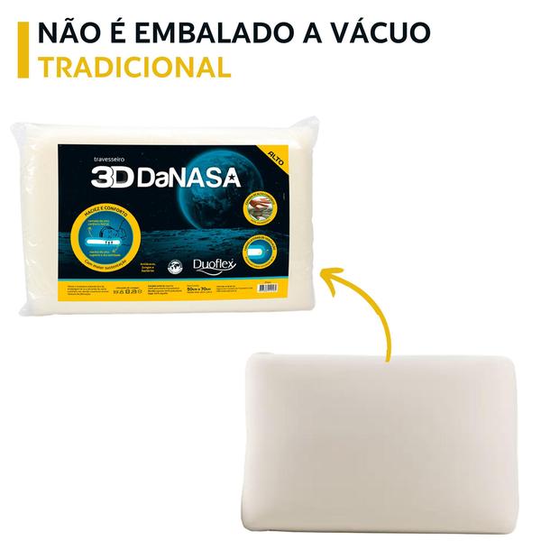 Imagem de Travesseiro Duoflex DaNasa 3D