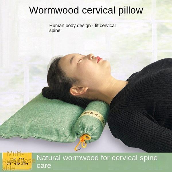 Travesseiro duro da folha de minhoca do sono do pescoço, reparo da coluna cervical - Wokex Imagem de Travesseiro duro da folha de minhoca do sono do pescoço, reparo da coluna cervical