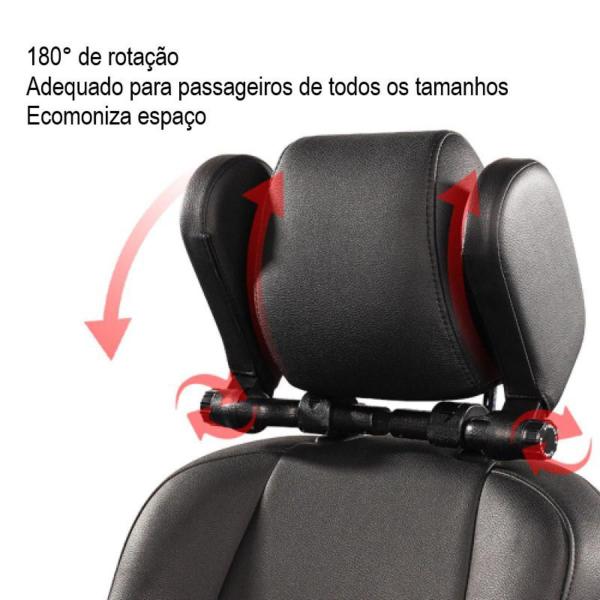 Imagem de Travesseiro Encosto Apoio De Pescoço Para Assento De Carro Automotivo