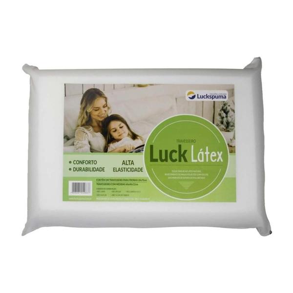 Imagem de Travesseiro Espuma Luck T-Látex D30 (60x40x12) - Luckspuma