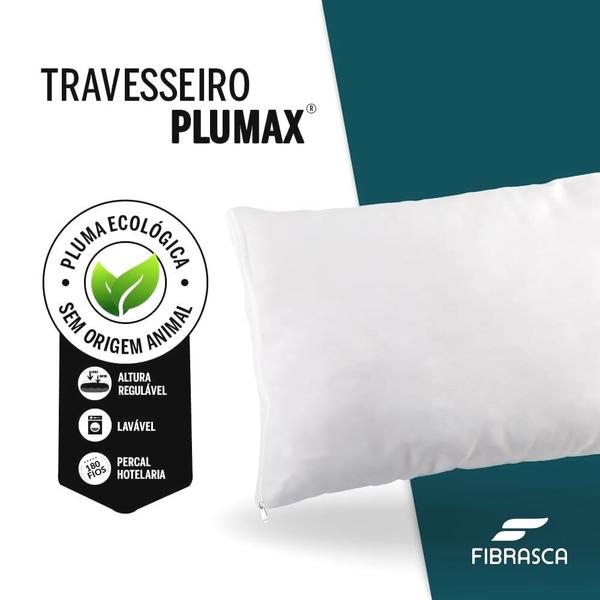 Imagem de Travesseiro Fibrasca Plumax Percal 50x70 cm- 4235