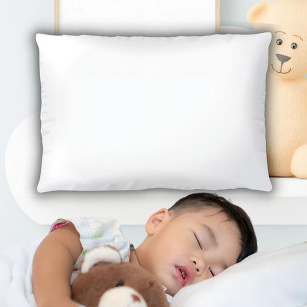 Imagem de Travesseiro Fit Branco 60 X 40cm Infantil Baixo