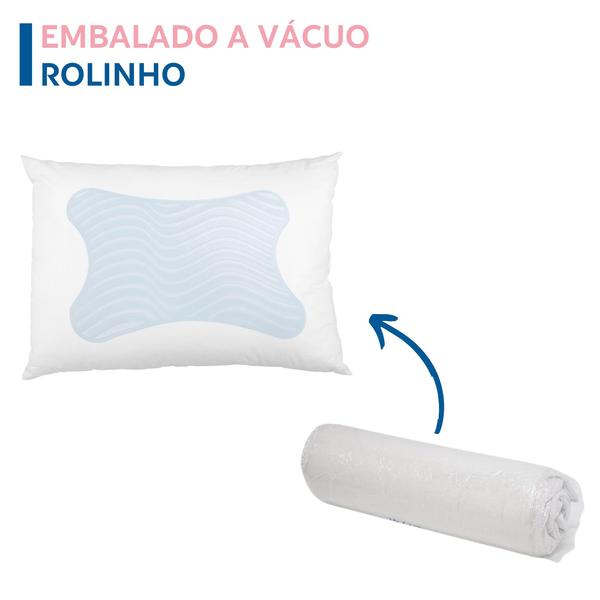 Imagem de Travesseiro Gelflex Nasa 50 x 70 x 14cm - Duoflex