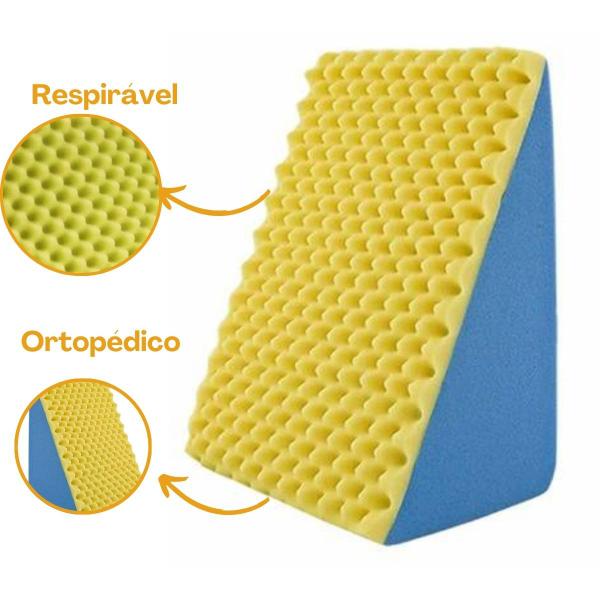 Imagem de Travesseiro Inteligente com Encosto Triangular Ortopédico