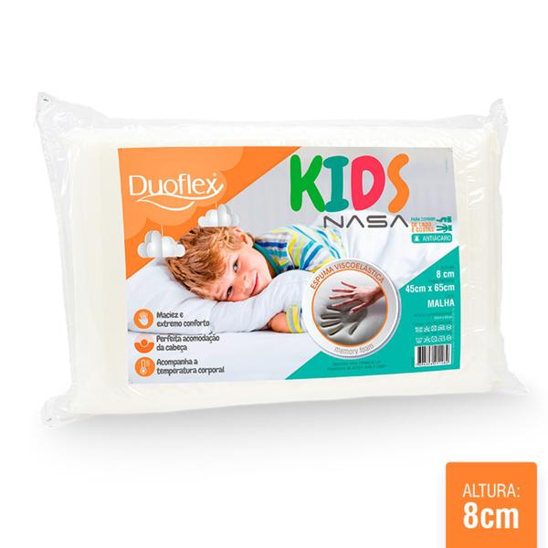 Imagem de Travesseiro Kids  - BB3202 - Nasa Duoflex - Conforto E Maciez Para A Noite da Criança