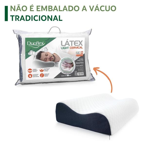 Imagem de Travesseiro Látex Light Macio - Cervical