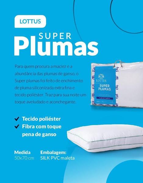 Imagem de Travesseiro Lottus Super Plumas - 50X70