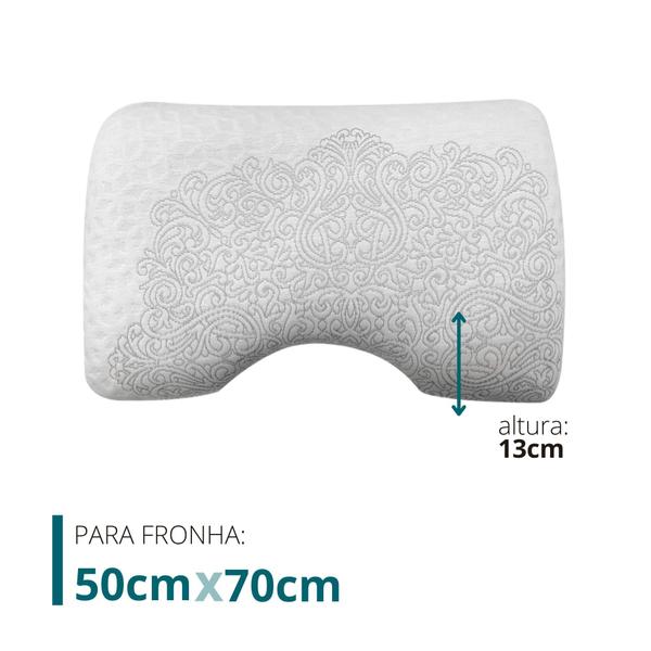 Travesseiro Macio Com Abertura Para Dormir De Lado - Theva Imagem de Travesseiro Macio Com Abertura Para Dormir De Lado