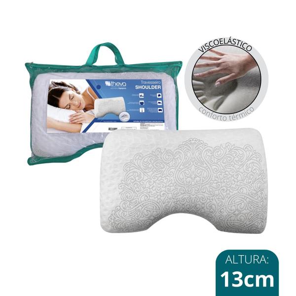 Travesseiro Macio Com Abertura Para Dormir De Lado - Theva Imagem de Travesseiro Macio Com Abertura Para Dormir De Lado