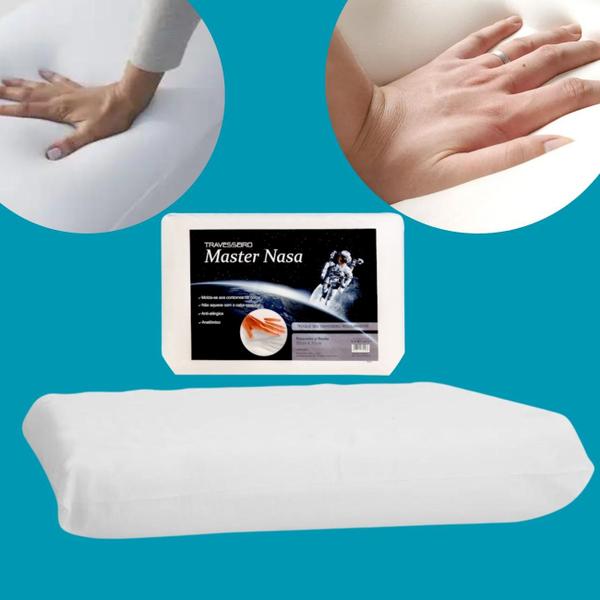 Imagem de Travesseiro Master Nasa Original Comfort Premium Sono Relaxante