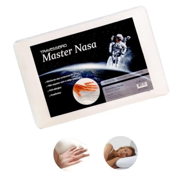 Imagem de Travesseiro Master Nasa Original Comfort Premium Sono Relaxante Premium