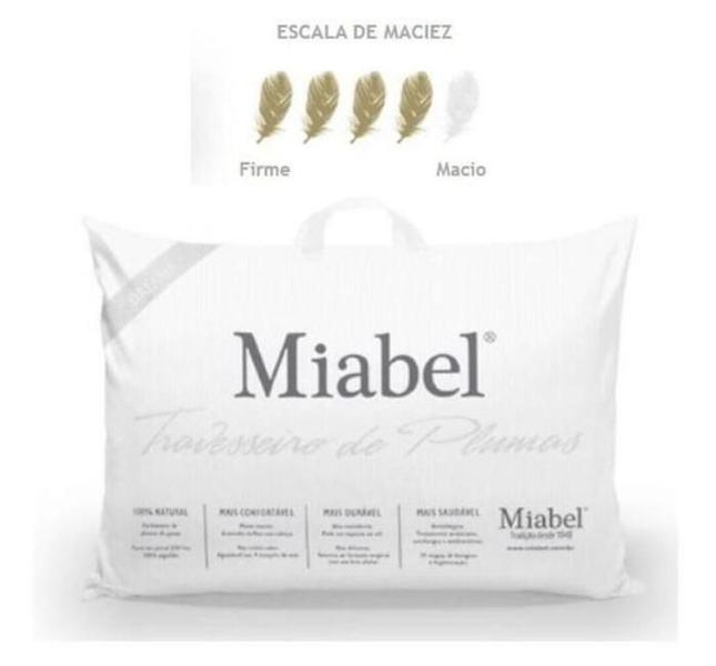 Travesseiro Miabel 50X70 Plumas De Ganso Dreans Imagem de Travesseiro Miabel 50X70 Plumas De Ganso Dreans