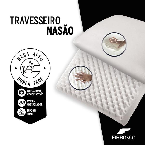 Imagem de Travesseiro Nasa Alto 14 Cm - Fibrasca - 4404