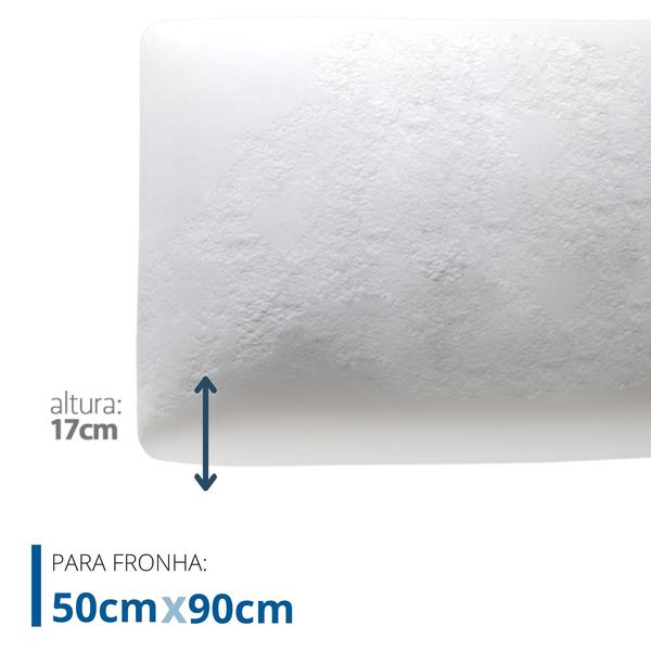 Travesseiro Nasa Alto King - 50x90 - Duoflex Imagem de Travesseiro Nasa Alto King - 50x90