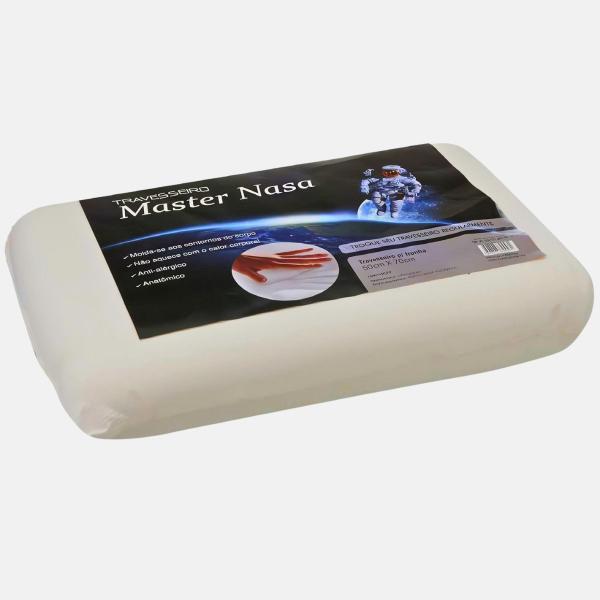 Travesseiro Nasa Master Antialérgico Anatomico e Não Aquece Com Calor Corporal - Master Co... Travesseiro Nasa Master Antialérgico Anatomico e Não Aquece Com Calor Corporal - Master Co...