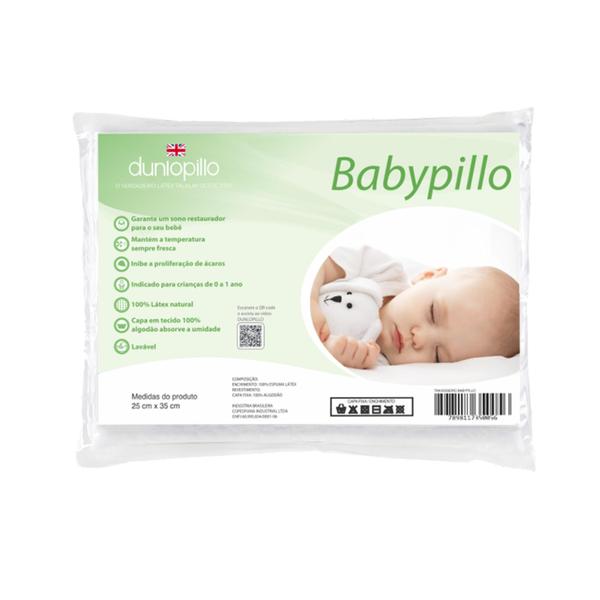 Travesseiro Para Bebe Látex - Dunlopillo Imagem de Travesseiro Para Bebe Látex