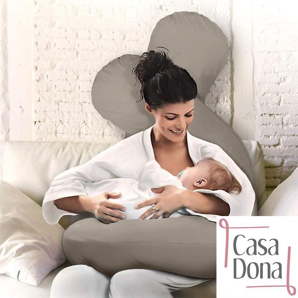 Imagem de Travesseiro para Gestante Mamãe e Bebê Aconchego Casa Dona