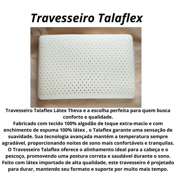 Imagem de Travesseiro Talaflex Látex Natural Theva 50x70 Copespuma