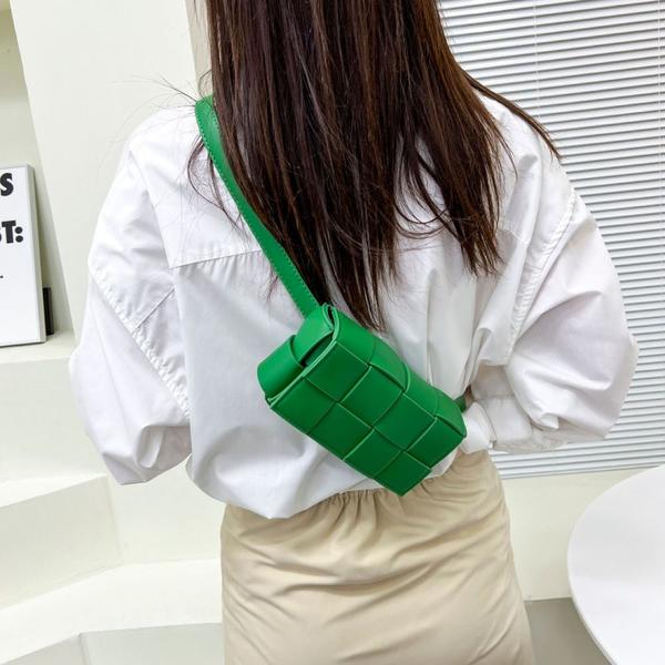 Travesseiro tecido Pequeno Saco Quadrado, Ladies PU Cintura Saco, Moda - Wokex Imagem de Travesseiro tecido Pequeno Saco Quadrado, Ladies PU Cintura Saco, Moda