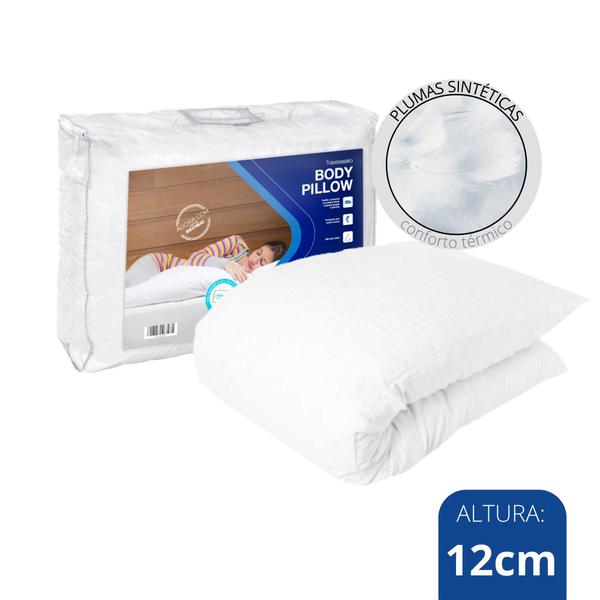 Travesseiro Theva Bestplumas Pillow 45 x 150 Imagem de Travesseiro Theva Bestplumas Pillow 45 x 150