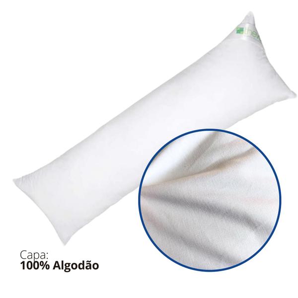 Travesseiro Theva Bestplumas Pillow 45 x 150 Imagem de Travesseiro Theva Bestplumas Pillow 45 x 150