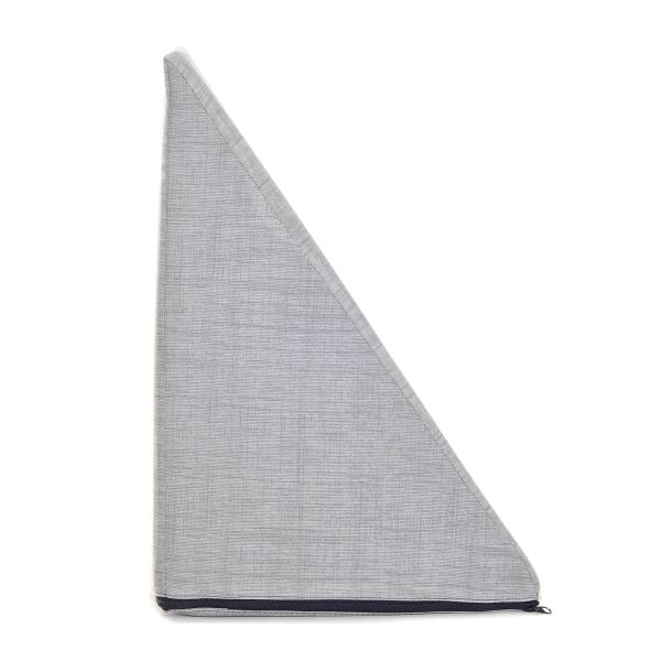 Travesseiro Triangular Encosto Anatômico Almofada de Apoio Espuma D33 Capa Removível Zíper... Travesseiro Triangular Encosto Anatômico Almofada de Apoio Espuma D33 Capa Removível Zíper...