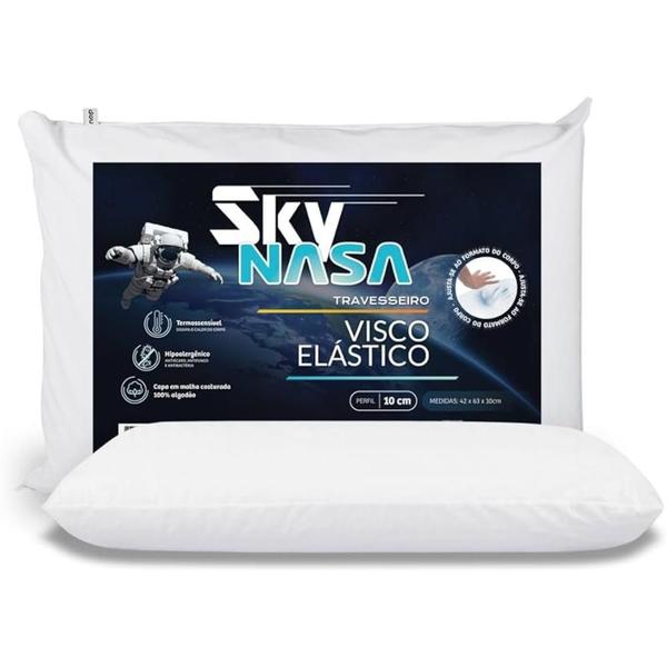 Travesseiro Visco Infantil Sky Nasa 10cm de Altura Nap Imagem de Travesseiro Visco Infantil Sky Nasa 10cm de Altura Nap