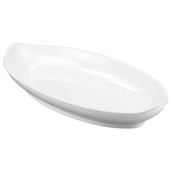 Travessinha Oval 24,5x14,3cm - Melamina 100% Profissional - Gourmet Mix Imagem de Travessinha Oval 24,5x14,3cm - Melamina 100% Profissional