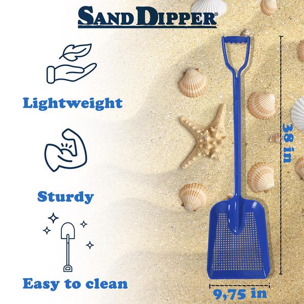 Imagem de Treasure Shovel Sand Dipper Sand Digger Peneira para praia