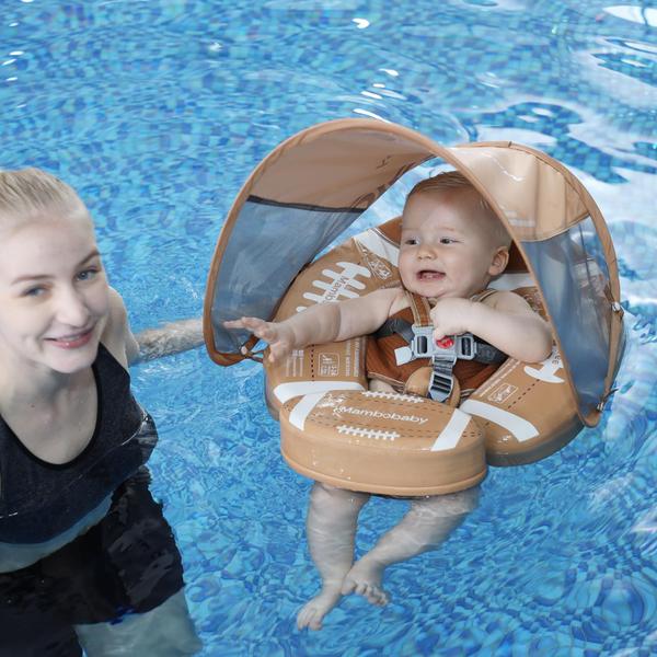 Imagem de Treinador de natação Baby Pool Float Mambobaby Float Deluxe 3-24M