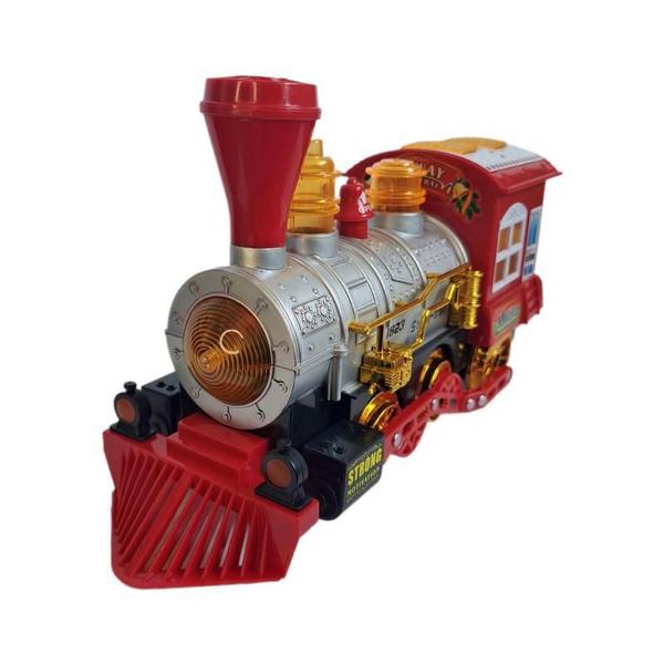 Trem Bola de Sabão Elétrico - Luzes e Sons - Toyking Imagem de Trem Bola de Sabão Elétrico - Luzes e Sons
