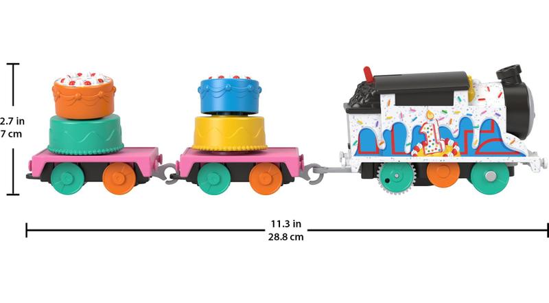 Imagem de Trem de brinquedo motorizado Thomas & Friends Wobbly Cake há mais de 3 anos