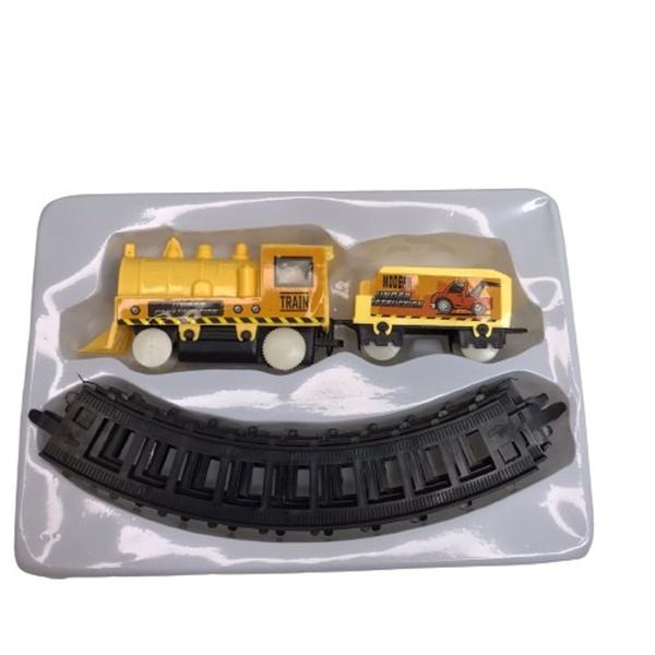 Trem Locomotiva de Construção com Trilho, brinquedo moderno a Pilha Super Trilhos com 8 Peças - Filó Modas Imagem de Trem Locomotiva de Construção com Trilho, brinquedo moderno a Pilha Super Trilhos com 8 Peças