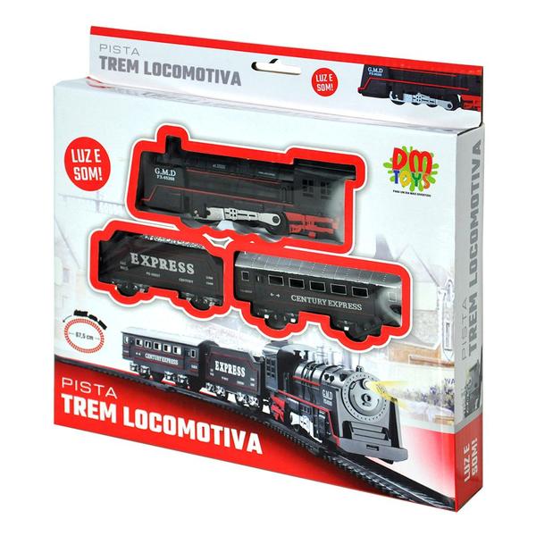 Imagem de Trem Locomotiva Ferrorama Infantil 5373 - Dm Toys