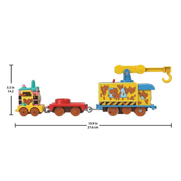 Imagem de Trem Motorizado c/ Vagões Melhores Momentos - Thomas E Seus Amigos - Fisher Price - Mattel