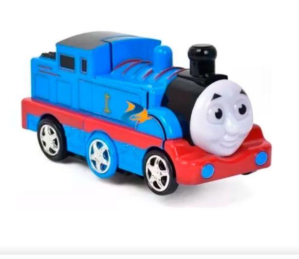 Imagem de Trem Musical com Luz e Som  Brinquedo Robô Transformador