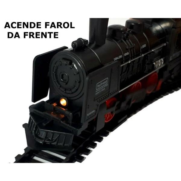 Imagem de Trem Trenzinho Ferrorama Real Train - 13 Peças - Zoop Toys