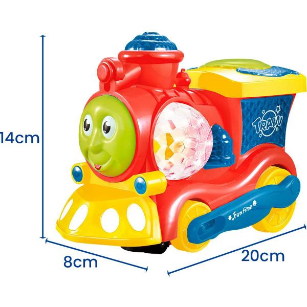 Imagem de Trem Trenzinho Musical Luzes Infantil Educativo Led Refletor