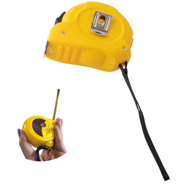 Trena 5m Presente para Tio Anticorrosiva Aço Inoxidável Trava Profissional - Zonne Imagem de Trena 5m Presente para Tio Anticorrosiva Aço Inoxidável Trava Profissional