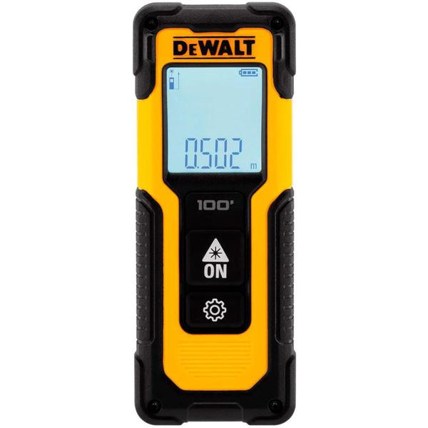 Imagem de Trena a Laser 30 Metros Dewalt DWHT77100-CN Visor LCD Proteção IP40