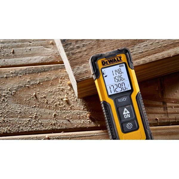 Imagem de Trena A Laser 30M Dewalt Dwht77100 - Amarelo E Preto