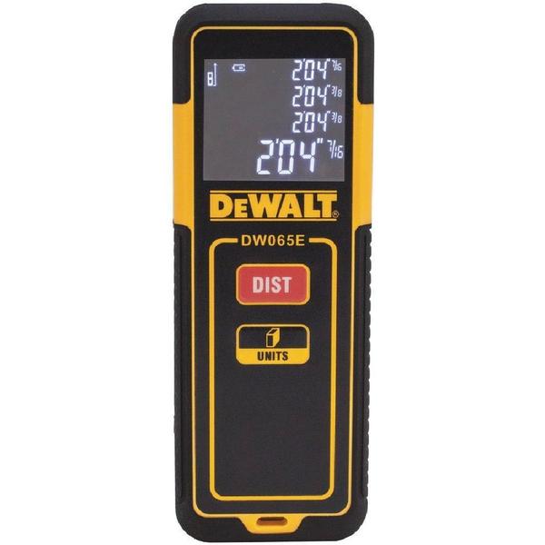 Imagem de Trena A Laser Medidor De Distancia 20 Metros Dewalt Dw065E