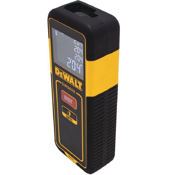 Imagem de Trena A Laser Medidor De Distancia 20 Metros Dewalt Dw065E