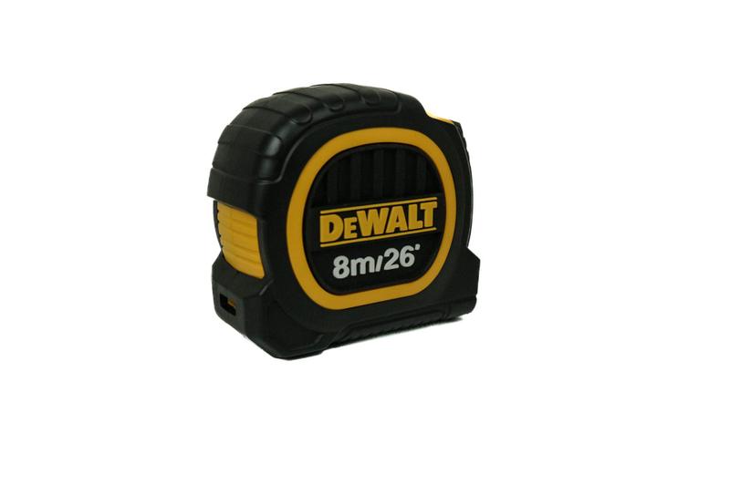 Imagem de Trena Emborrachada Manual Duo 8M/26 X 25MM Dewalt DWHT34196L