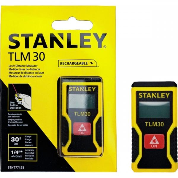 Imagem de Trena Laser Stanley - Tlm30 Portatil Recarregavel - 9M