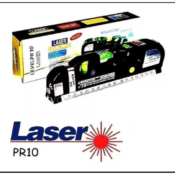 Imagem de Trena Medidor Nivel a Laser Régua 3x1 Multiuso