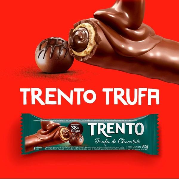 Imagem de Trento Peccin Trad Trufa Chocolate 29g 16un