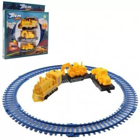 Imagem de Trenzinho Brinquedo Infantil Ferrorama elétrico Locomotiva